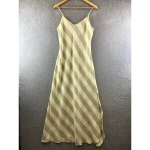 HABELLA Striped  Maxi Slip Dres size Small